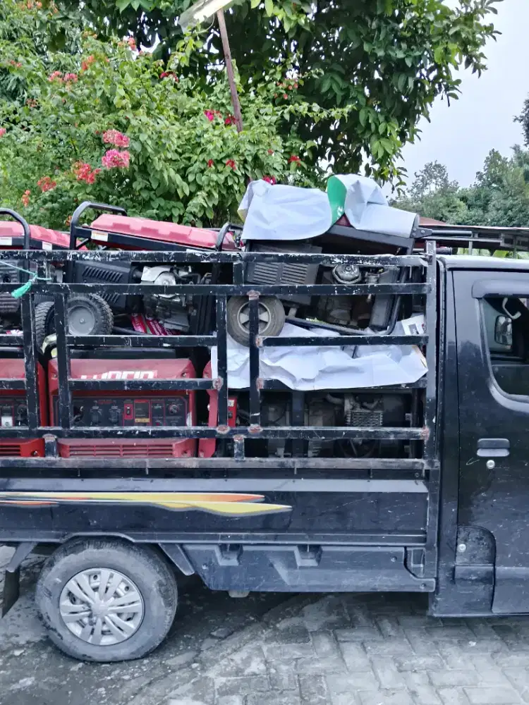 Membeli genset rusak sebanyak-banyak nya