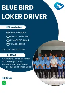 DIBUTUHKAN SEGERA PENGEMUDI