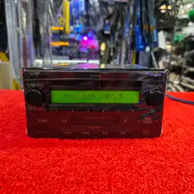 Head Unit TOYOTA INNOVA 2005-2009 Kaset CD Radio FM AM Orisinil
