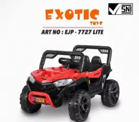 mobil aki exotic, ban karet, murah