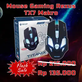 Flash Sale - Mouse Gaming Rexus TX7 Makro