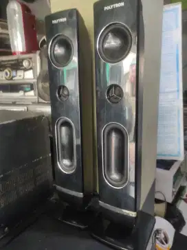 Speaker tower Polytron 2 unit original 4 ohm