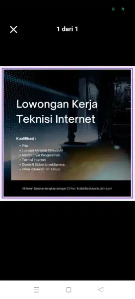 Teknisi Internet
