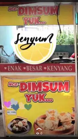 Dijual Cepat Booth Dimsum