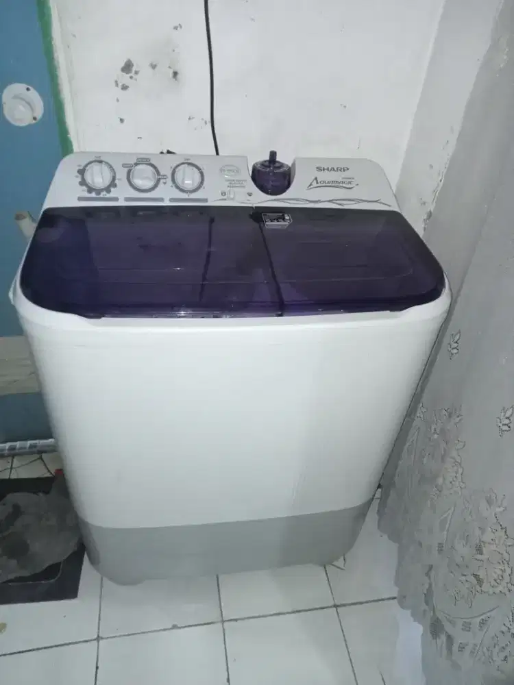 Mesin cuci Sharp super Aquamagic