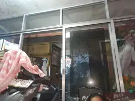 Jual pintu kaca toko