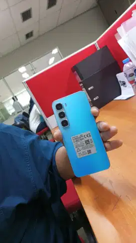 Infinix Hot 60 Pro Biru Fullset Mulus
