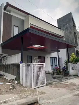 Kanopi baja ringan plus plafon pvc