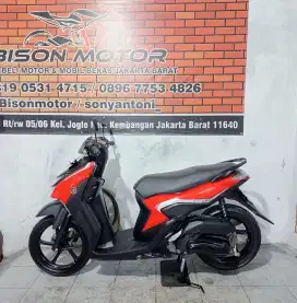ISTIMEWA! YAMAHA MIO GEAR 125 LED TAHUN 2021 PJK ON 10 2026 WRN MERAH