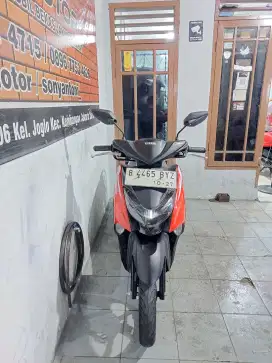 ISTIMEWA! YAMAHA MIO GEAR 125 LED TAHUN 2021 PJK ON 10 2026 WRN MERAH