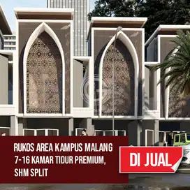 DIJUAL KOST PREMIUM 16 KAMAR DI MALANG KOTA