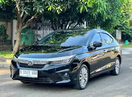 ISTIMEWA! CITY E AT 2022 HITAM KM 36rb SERVICE RECORD HONDA!