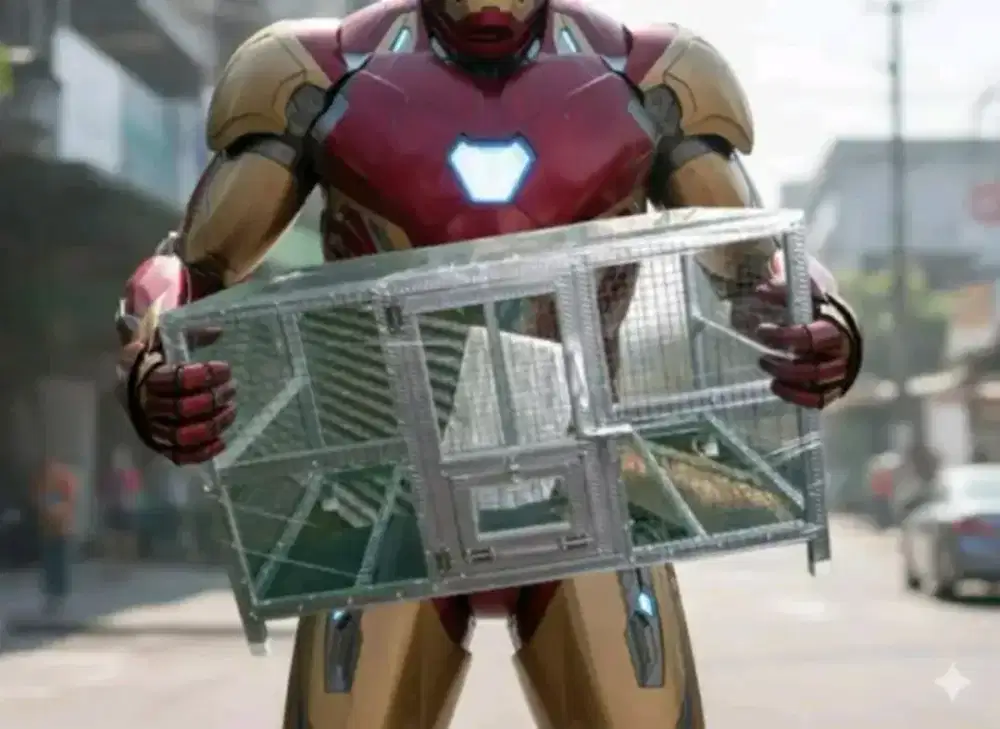 Kandang kotak kawat ram