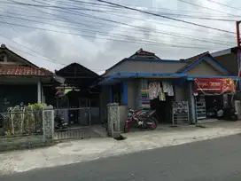Rumah dan Tempat Usaha SHM Pinggir Jalan Provinsi Di Talaga Majalengka