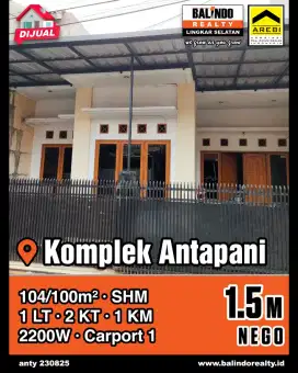 Jual Cepat Rumah Terawat Dekat Griya Antapani