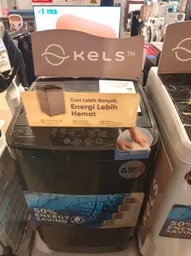 MESIN CUCI 1 TABUNG KELS 6,5KG