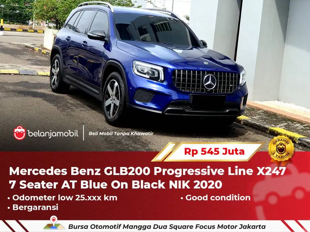 [ LOW KM ] Mercedes Benz Mercy GLB200 GLB 200 Progressive 2020/2021