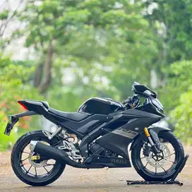 YAMAHA YZF R15 V3 HITAM 2021 KM 7K PAJAK PANJANG SIAP GAS
