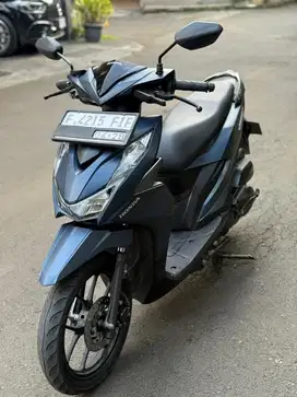 Honda Beat Deluxe Thn 2023 Blue Matte Mulus