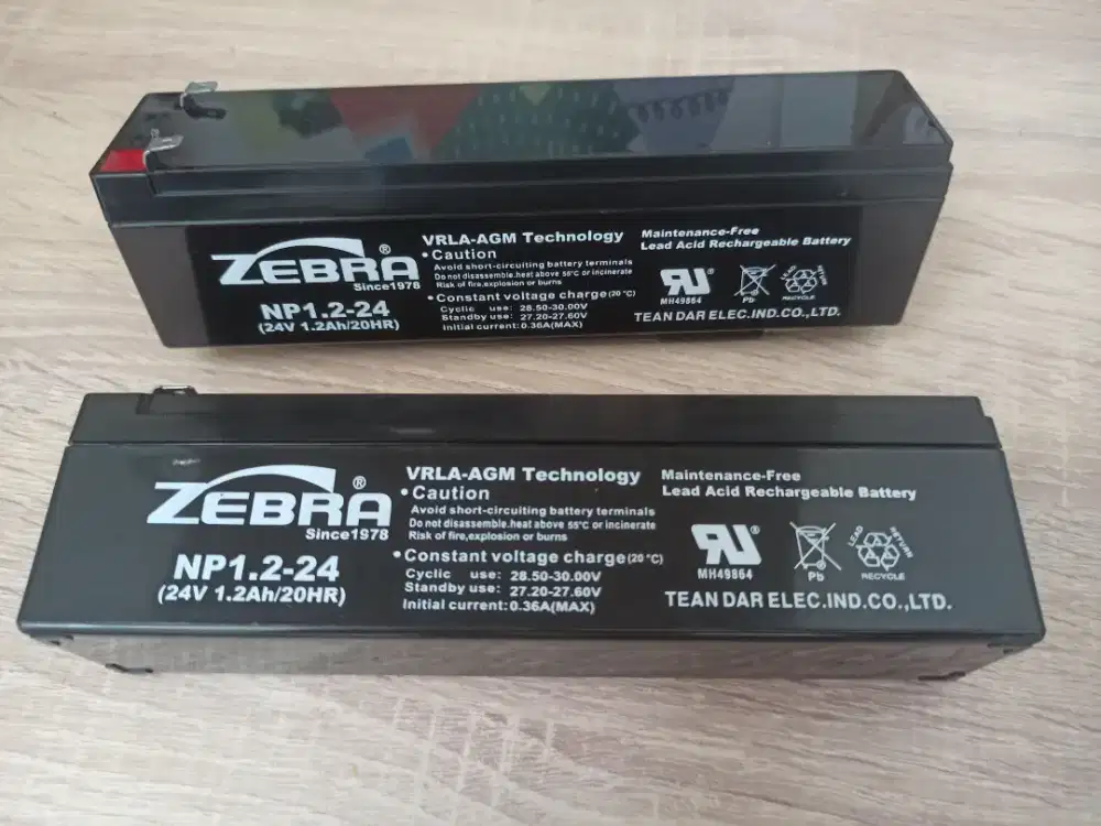 Nicad Battery for MCFA Panel Fire Alarm