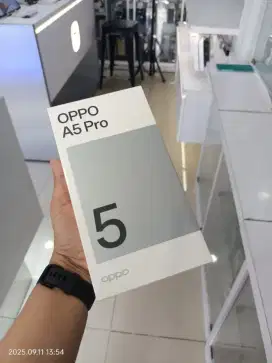 OPPO A5PRO RAM 8GB MEMORY 256 GB NEW SEGEL JUGA MEMORY 128 GB