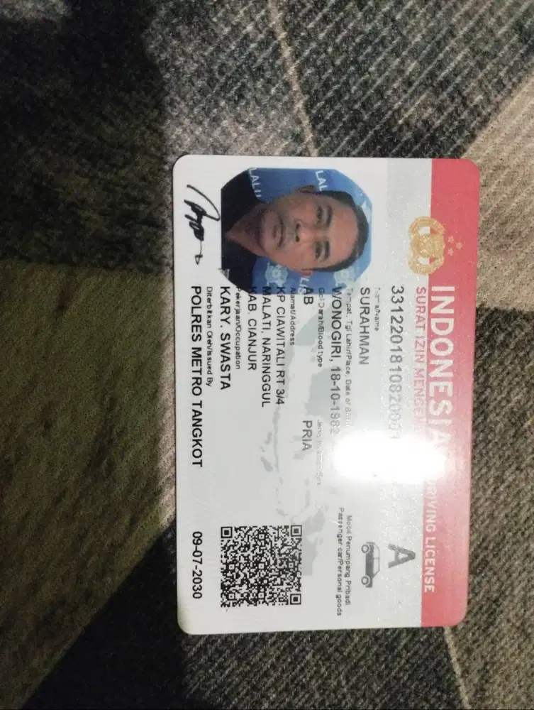 Mencari kerja drever
