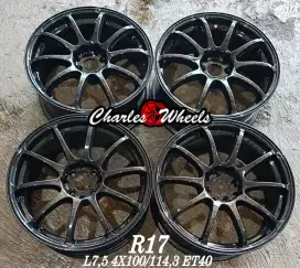 velg advan r17 4x100 4x114,3 avanza xenia livina jazz dll