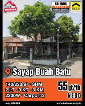 Di Sewakan Rumah Dekat Griya Buah Batu