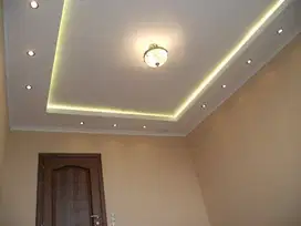 Jasa Tukang Pasang Plafon Partisi Wall Moulding Sekat PVC GRC Gypsum