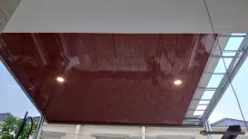 Kanopi baja ringan plus plafon pvc