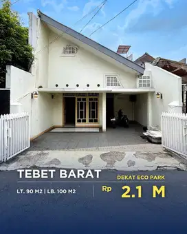 DIJUAL CEPAT (BU) RUMAH DI TEBET BARAT (TANPA PERANTARA)