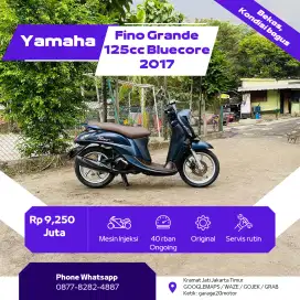 Yamaha Fino Grande 125cc AKS sss bluecore fi Tahun 2017