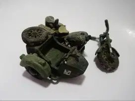Motorcycle & Sidecar Diecast