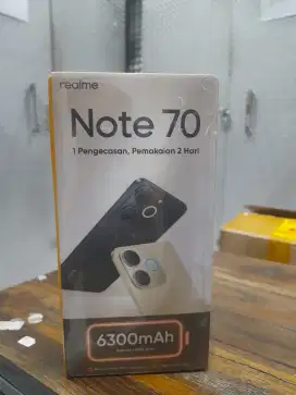 Realme not 70 ram 4+4/64