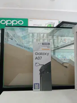 SAMSUNG A07 4/128 NEW MURAH QR GARGET