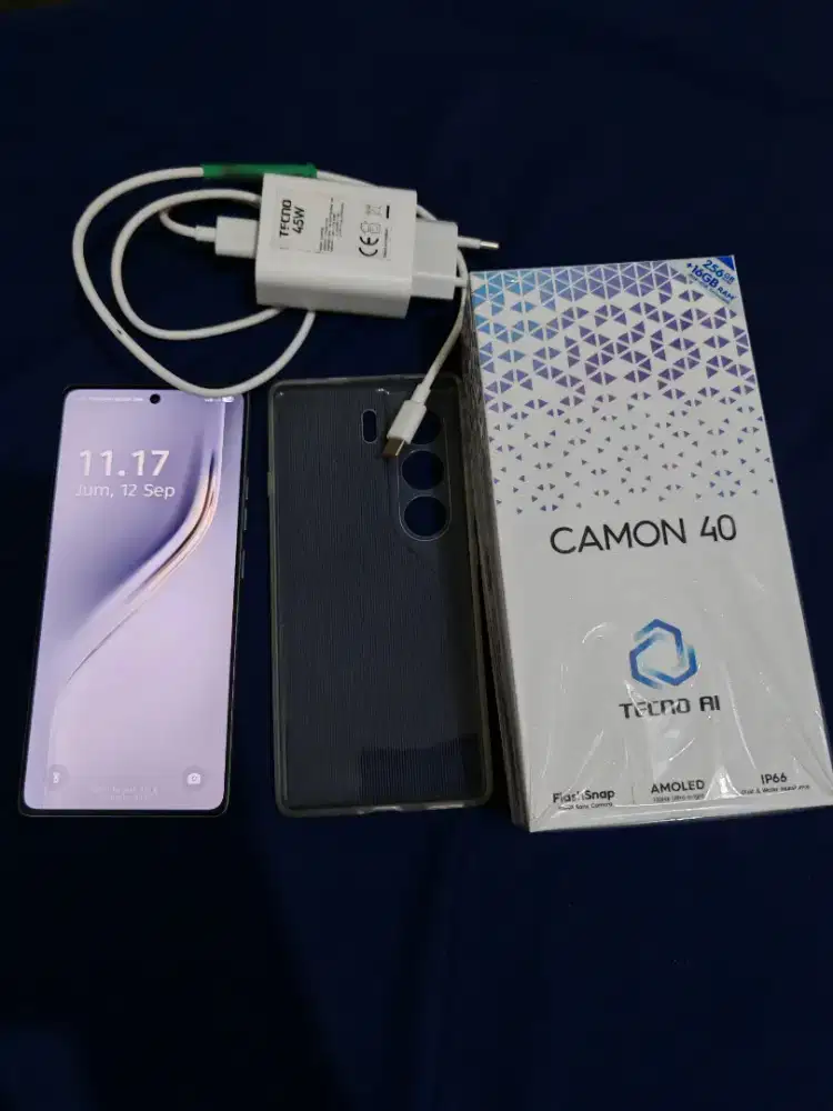 Tecno Camon 40 256GB Baru Pakai