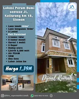 Rumah Siap Huni di Perum Bumi Sentosa Sleman