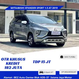 BERGARANSI Mitsubishi Xpander Sport 1.5 AT 2019 Abu