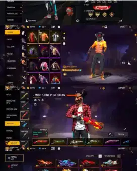 Jual akun ff aman dan terpercaya  100%