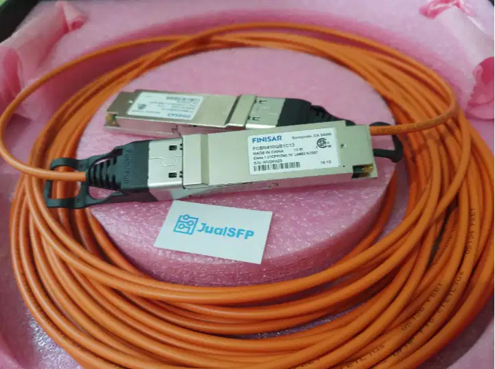 QSFP+ AOC Finisar 40G AOC 13 Meter