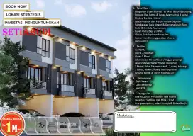 Rumah Modern Minimalis di Setia Budi dekat Stasiun Manggarai