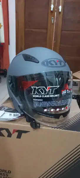 Jual Helm KYT Galaxy Flat R Baru Size XL