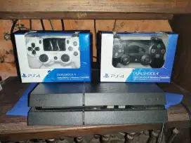 Ps 4 fat ORI 500gb bekas + akun dan game2 nya