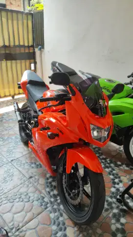Ninja 150 RR SE ORANGE 2014 MODIF