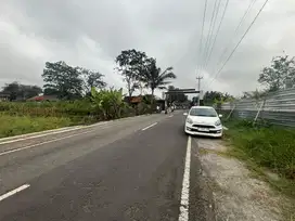 4 Menit Kampus UII, Tanah Jogja Cocok Bangun Kost, Villa, Hunian