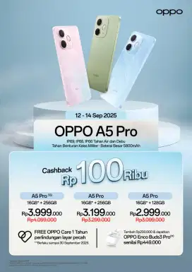 Semua  series  oppo a5