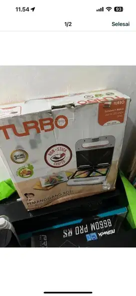 Pemanggang roti turbo