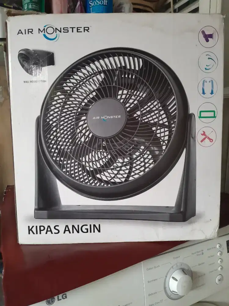 Jual kipas bs duduk bs tembok Air monster