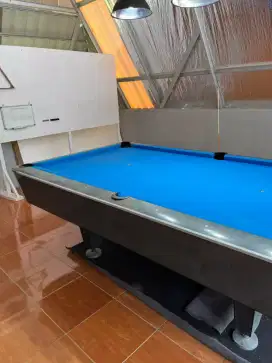 Meja Billiard Thunder 8 Feat Lengkap