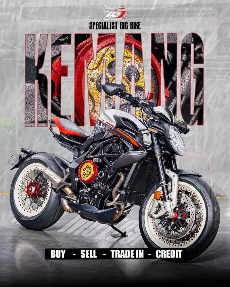 (Full Paper) MV Agusta Brutale 800 Tahun 2016 Knalpot SC FS KM 3.000an